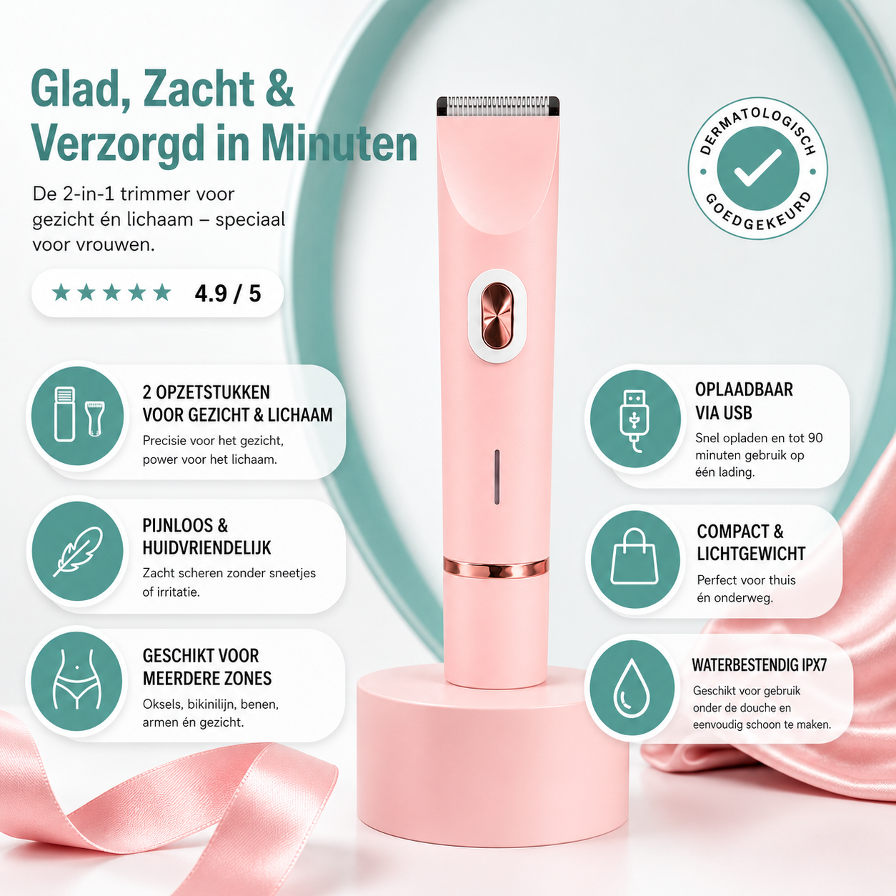 ZenSilk 2-in-1 trimmer
